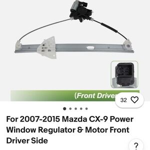 Mazda CX-9 Window regulator